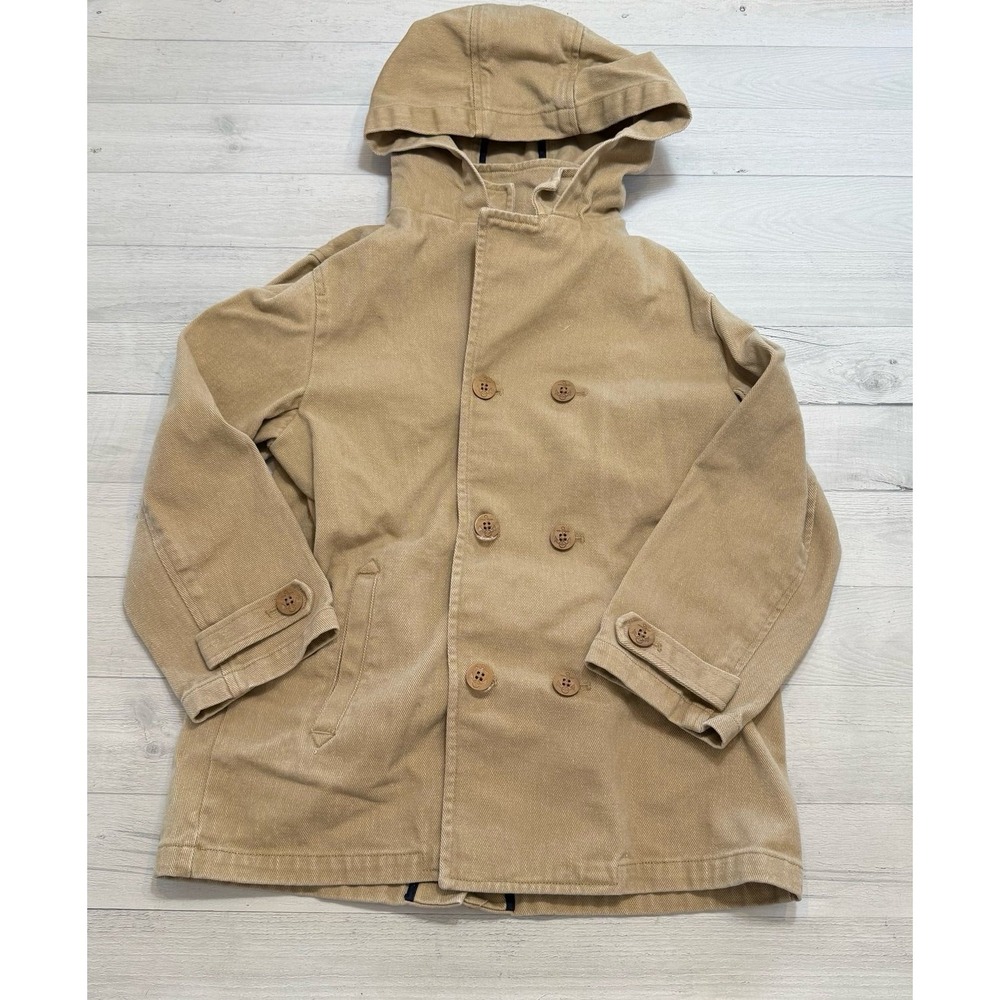 Janie & Jack khaki beige trench coat size 8